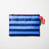 Large Zip Pouch with soft woven handle.
- Project Ten