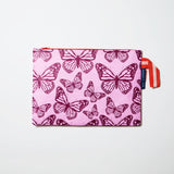 Large Zip Pouch – Butterfly