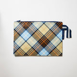 Large Zip Pouch – Country Plaid - Project Ten