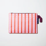 Large Zip Pouch with soft woven handle in Wallpaper.
- Project Ten
