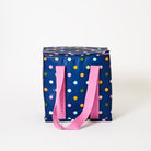 Medium Insulated Tote – Confetti - Project Ten
Polka dots on navy background