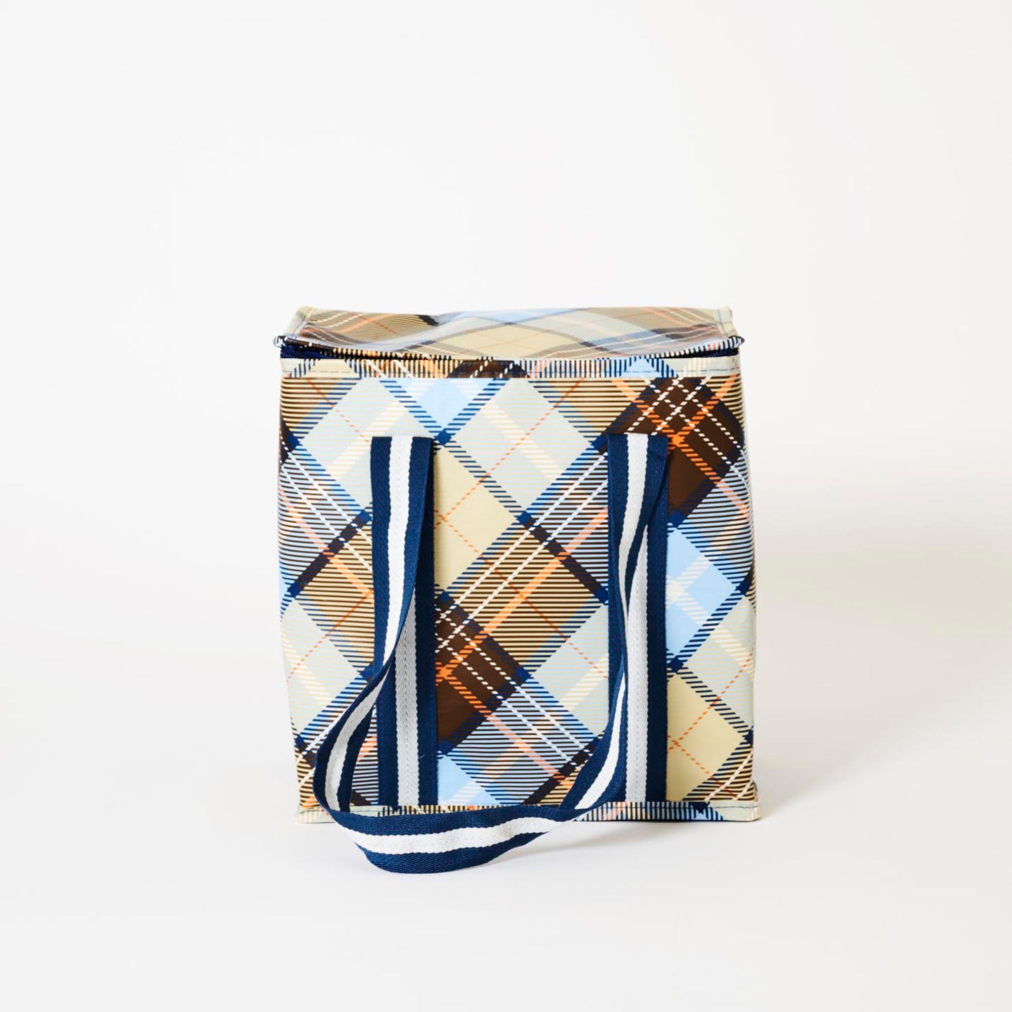 Medium Insulated Tote – Country Plaid - Project Ten