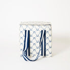 Medium Insulated Tote – Navy Horseshoe - Project Ten