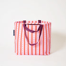 Medium Tote with soft woven shoulder straps and handles. Wallpaper pattern.
- Project Ten