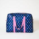 Overnight Bag – Confetti - Project Ten
Polka dots on navy background