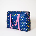 Overnight Bag – Confetti - Project Ten
Polka dots on navy background