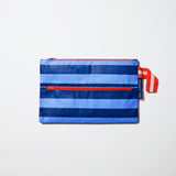 Pencil Case in Blue Stripe. 
- Project Ten