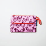 Pencil Case in Butterfly. Pencil Case has two zipped compartments. One at the front and one at the top.
- Project Ten