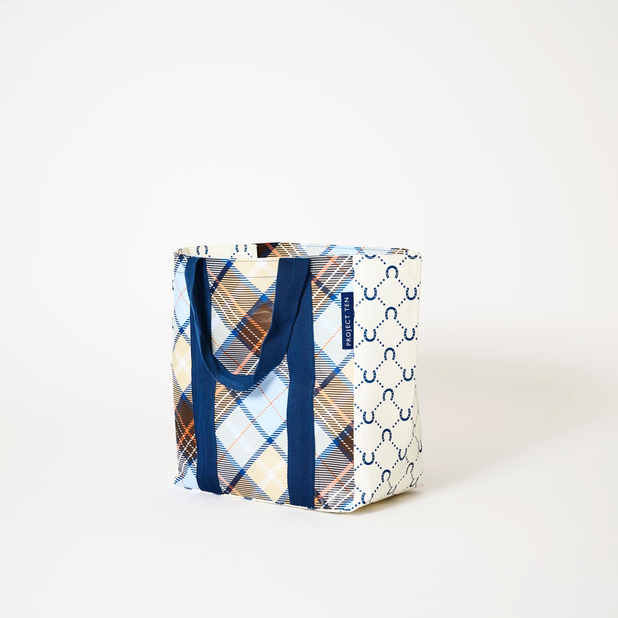 Shopper Tote Splice – Country Plaid - Project Ten