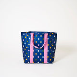Shopper Tote – Confetti - Project Ten
Polka dots on navy background