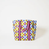 Shopper Tote with soft woven handles in Mosaic 
- Project Ten