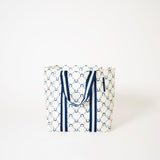 Shopper Tote – Navy Horseshoe - Project Ten