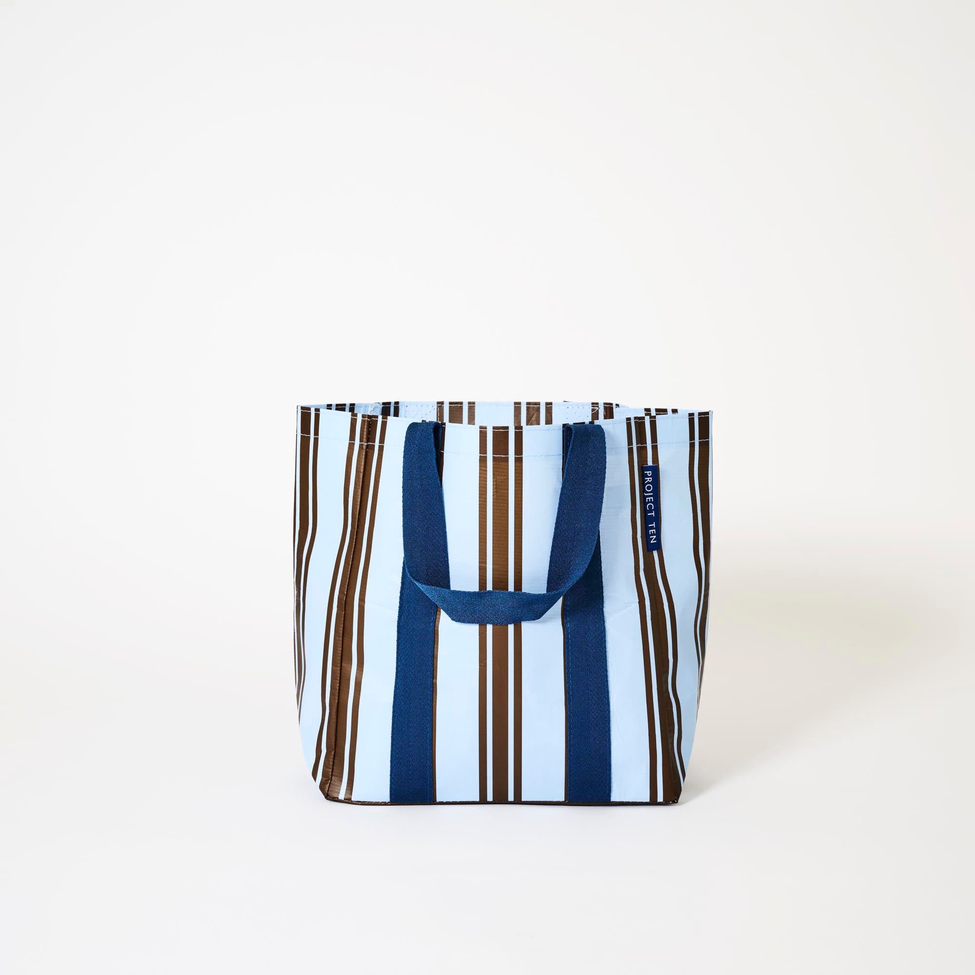 Shopper Tote – Oxford Stripe - Project Ten