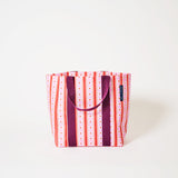 Shopper Tote in Wallpaper with soft woven handles.
- Project Ten