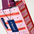 Close up of Wine Bag and handle.
- Project Ten