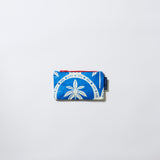 Tiny Zip Pouch – Blue Palm - Project Ten