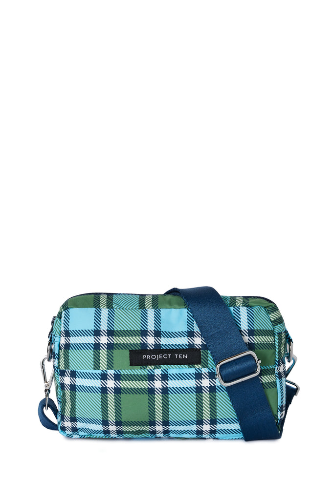 Raincoat in Cross Body Bag - Tartan - Project Ten