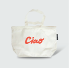Zipped Cotton Tote – Ciao – Red - Project Ten