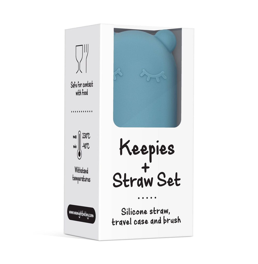 Keepie + Straw Set - Blue Dusk - Project Ten