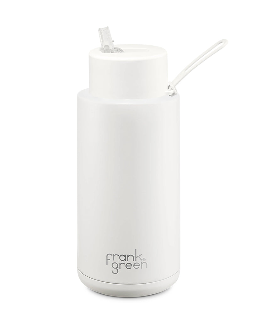 Frank Green Insulated Drink Bottle 1l - Cloud White - Project Ten