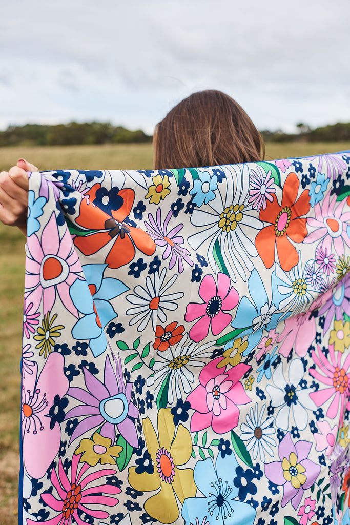 Wild Flowers picnic mat - Project Ten