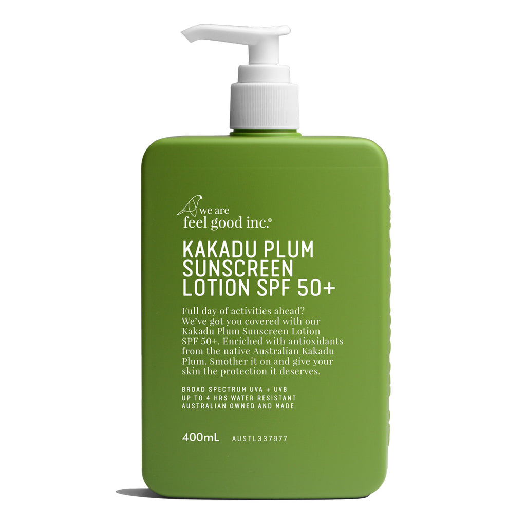 Kakadu Plum Sunscreen 400ml Pump - Project Ten