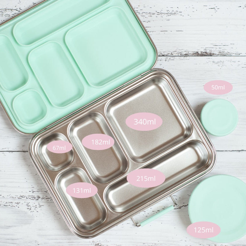 Stainless Steel Lunch Box - 5 compartment - Project Ten